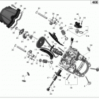Outlander Max 400 EFI, STD, XT Головка цилиндров