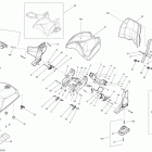 Outlander 650EFI STD, DPS & XT Сиденье