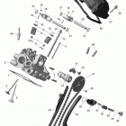Outlander 800R EFI, STD, DPS, XT & XT-P Головка цилиндров задняя часть