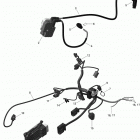 Outlander MAX 500EFI STD, DPS & XT Жгут проводов и электрический блок