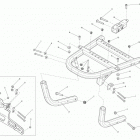 Renegade 500EFI STD Задний ящик для поклажи