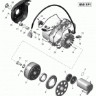 Outlander 650EFI STD, DPS & XT Генератор и стартер