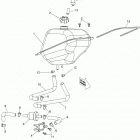 DS 70 mini Топливный бак