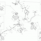 Outlander Max 400 EFI, STD, XT 06- brakes cu, int