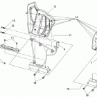 DS 250 NA, CE & INT 09- front bumper and footrests europe