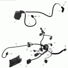 Outlander 1000EFI XMR Жгут проводов и электрический блок