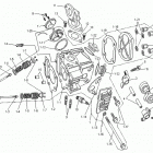 DS 70 mini cylinder head and intake manifold