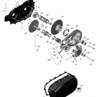 Outlander 1000EFI XMR Трансмиссия