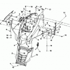 DS 250 NA & INT front fender north america