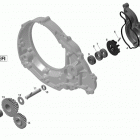 DS 450EFI STD Система охлаждения двигателя