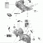 DS 450EFI STD 09- decals _32t1215
