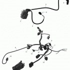 Outlander MAX 1000EFI LTD Жгут проводов и электрический блок