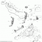 Outlander 650EFI STD, DPS & XT Топливная система