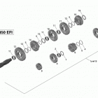 DS 450EFI STD Коробка передач