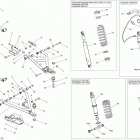 Outlander 650EFI STD, DPS & XT Передняя подвеска