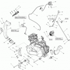 Outlander Max 400 EFI, STD, XT Двигатель