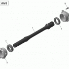 Outlander 1000EFI XMR Приводной вал