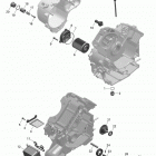 Outlander 1000EFI XMR Масляная система