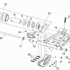 DS 250 NA, CE & INT 08- rear swing arm