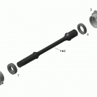 Outlander MAX 500EFI STD, DPS & XT Приводной вал