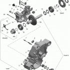 Outlander MAX 650EFI STD, DPS & XT 01- gear box output shaft