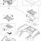 Outlander Max STD, XT, 400 EFI Передние и задние поддоны
