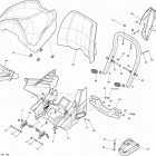 Outlander MAX 500EFI STD, DPS & XT 09- seat passenger