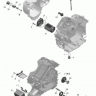Outlander MAX 800R EFI, DPS, XT & XT-P Масляная система