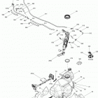 Outlander MAX 500EFI STD, DPS & XT Топливная система