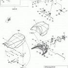 Outlander Max STD, XT, 400 EFI Сиденье