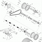 DS 450EFI Xmx Привод задний