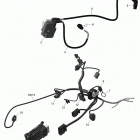 Outlander MAX 800R EFI, DPS, XT & XT-P 10- engine harness and electronic module outlander max