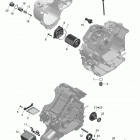 Outlander MAX 1000EFI LTD Масляная система