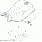 Outlander MAX 500EFI STD, DPS & XT Сиденье