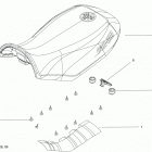 Renegade 500EFI STD Сиденье