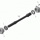 Outlander MAX 1000EFI LTD Приводной вал