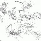 Outlander MAX 500EFI STD, DPS & XT 09- body and accessories