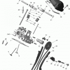 Outlander MAX 1000EFI LTD Головка цилиндров задняя часть