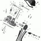 Outlander MAX 800R EFI, DPS, XT & XT-P Головка цилиндров задняя часть