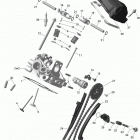 Outlander 1000EFI XMR Головка цилиндров задняя часть
