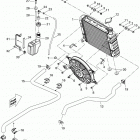 Outlander Max STD, XT, 400 EFI Система охлаждения