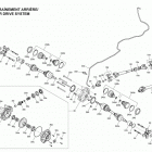 Outlander 650EFI XMR Привод задний