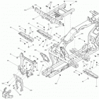 Outlander 500EFI STD, DPS & XT Рама