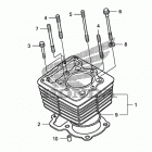 TRX400X Цилиндры