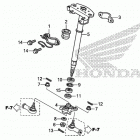 TRX420FA Steering shaft (trx420fa)