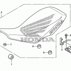 TRX450ER Сидение