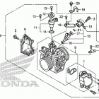 TRX420FA2 Корпус Дросселя