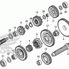 TRX420FE1 Трансмиссия 2