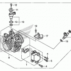 SXS700M2 Корпус Дросселя