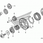 TRX450ER Муфта стартера